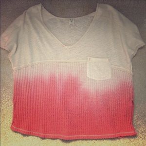 We the Free, knit short sleeved shirt.